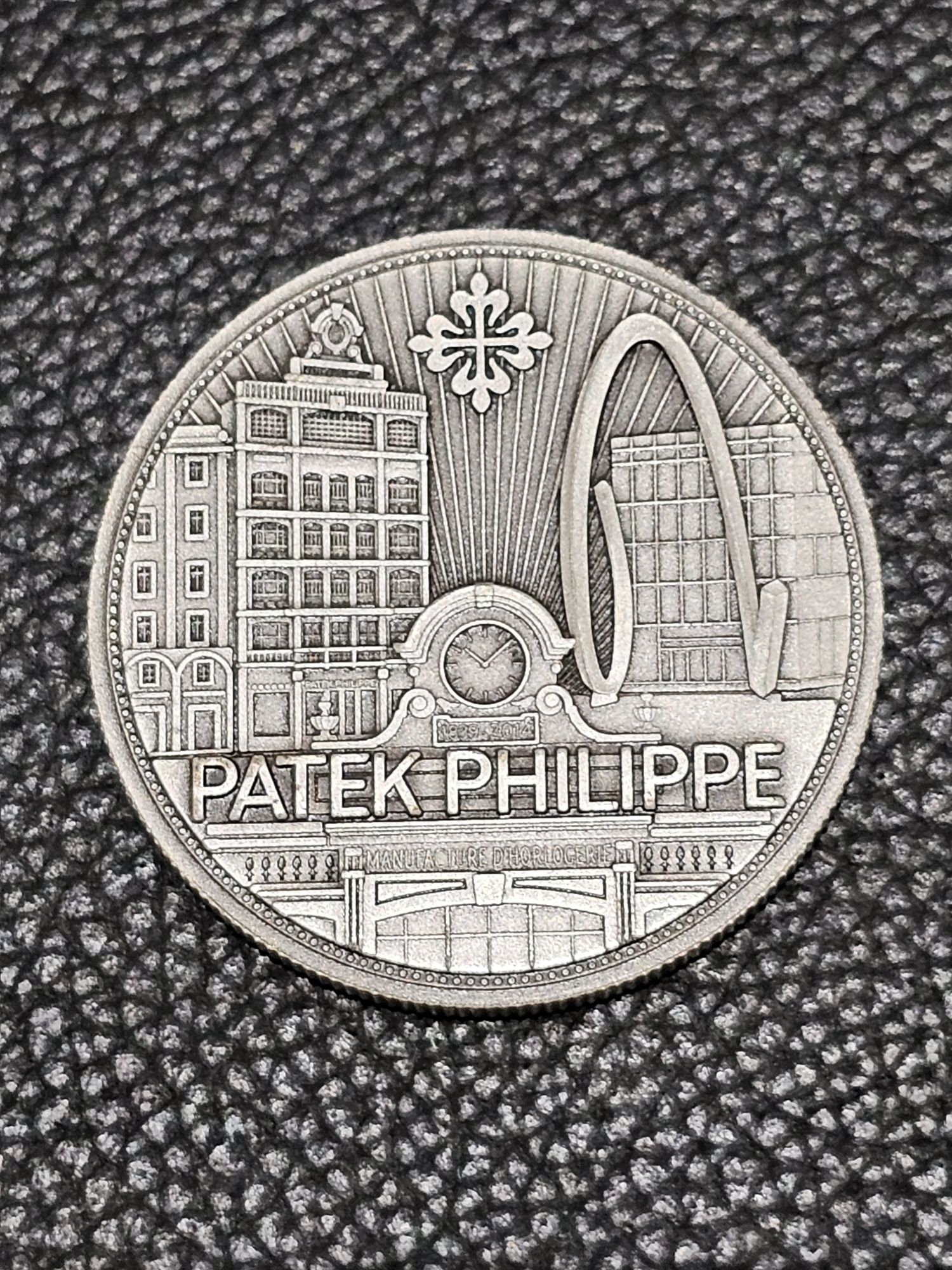 Medalha comemorativa PATEK PHILIPPE Marca de relogios de Luxo