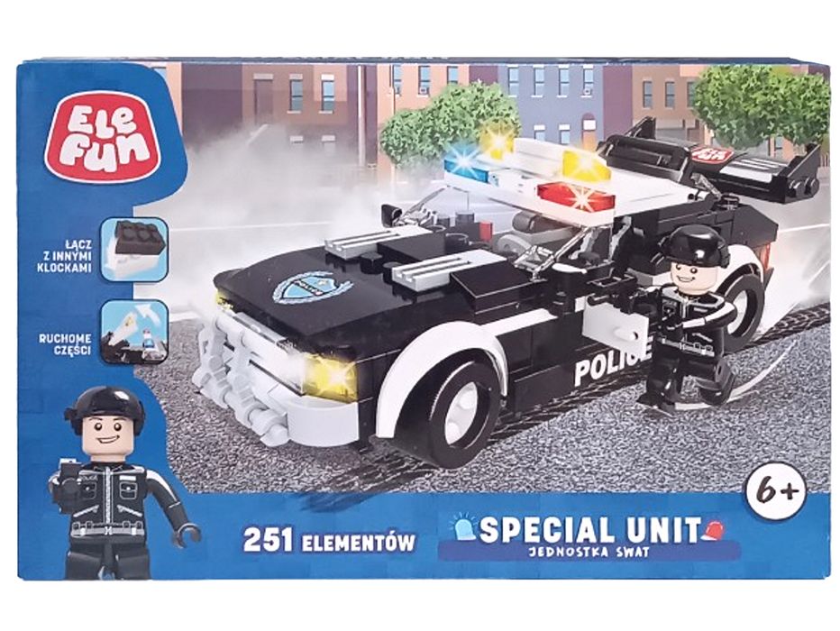 Klocki Elefun Special Unit - Jednostka SWAT C0542A