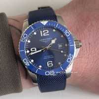 Часы мужские синие Longines Hydroconquest