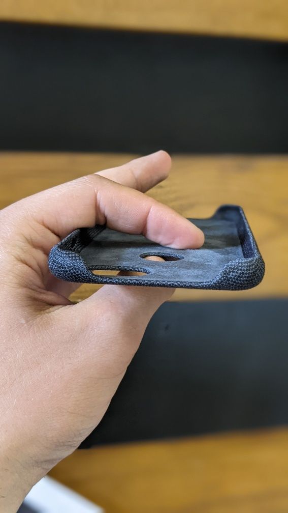 New Чехол Google Pixel 3a Fabric Carbon Тканевый Чохол Черный