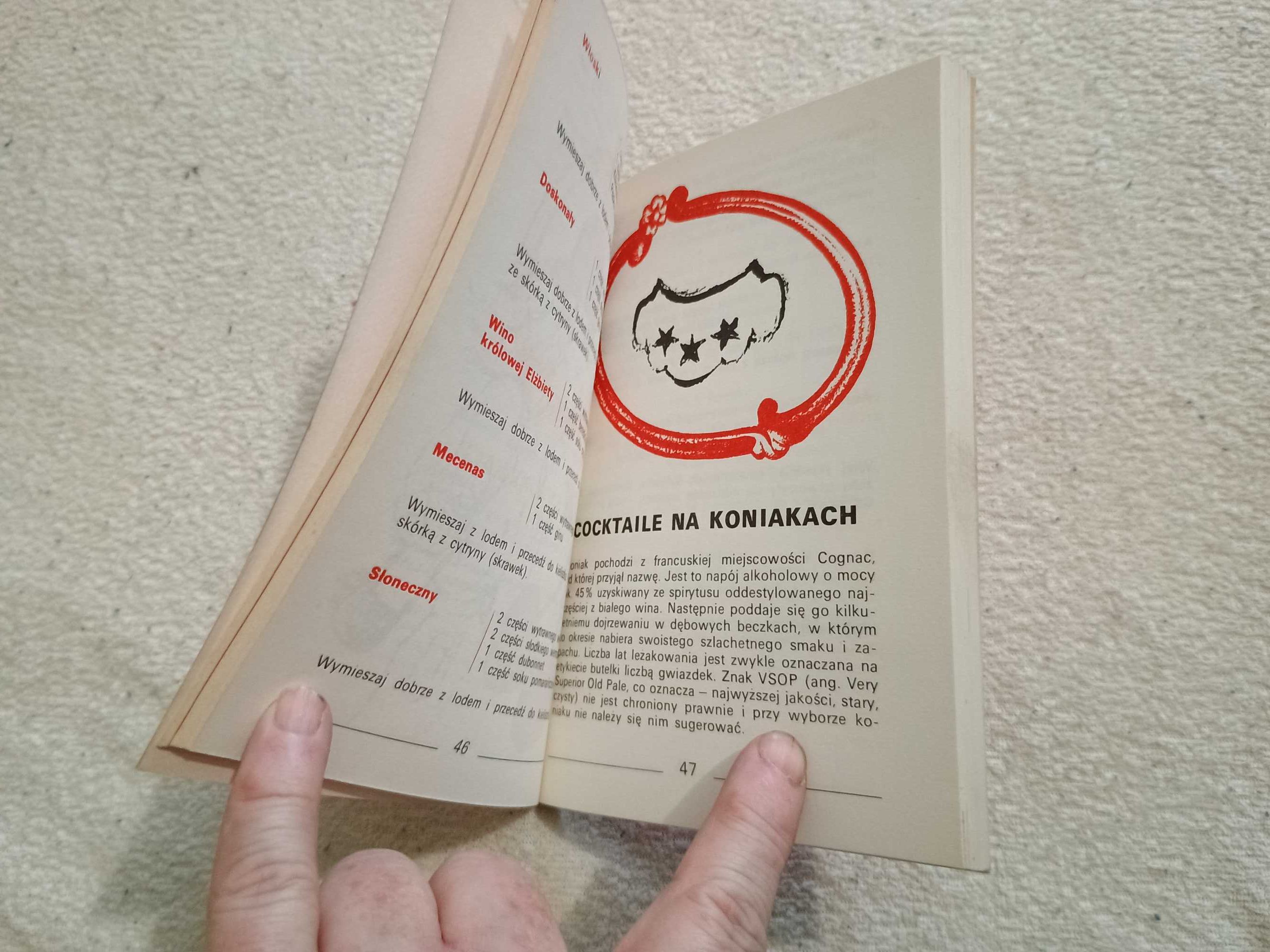Książka "Cocktaile i napoje mieszane"  IDEAŁ
