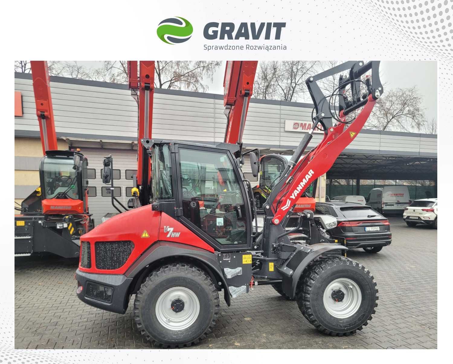 Ładowarka przegubowa Yanmar V7-HW od Autoryzowanego Dealera - GRAVIT