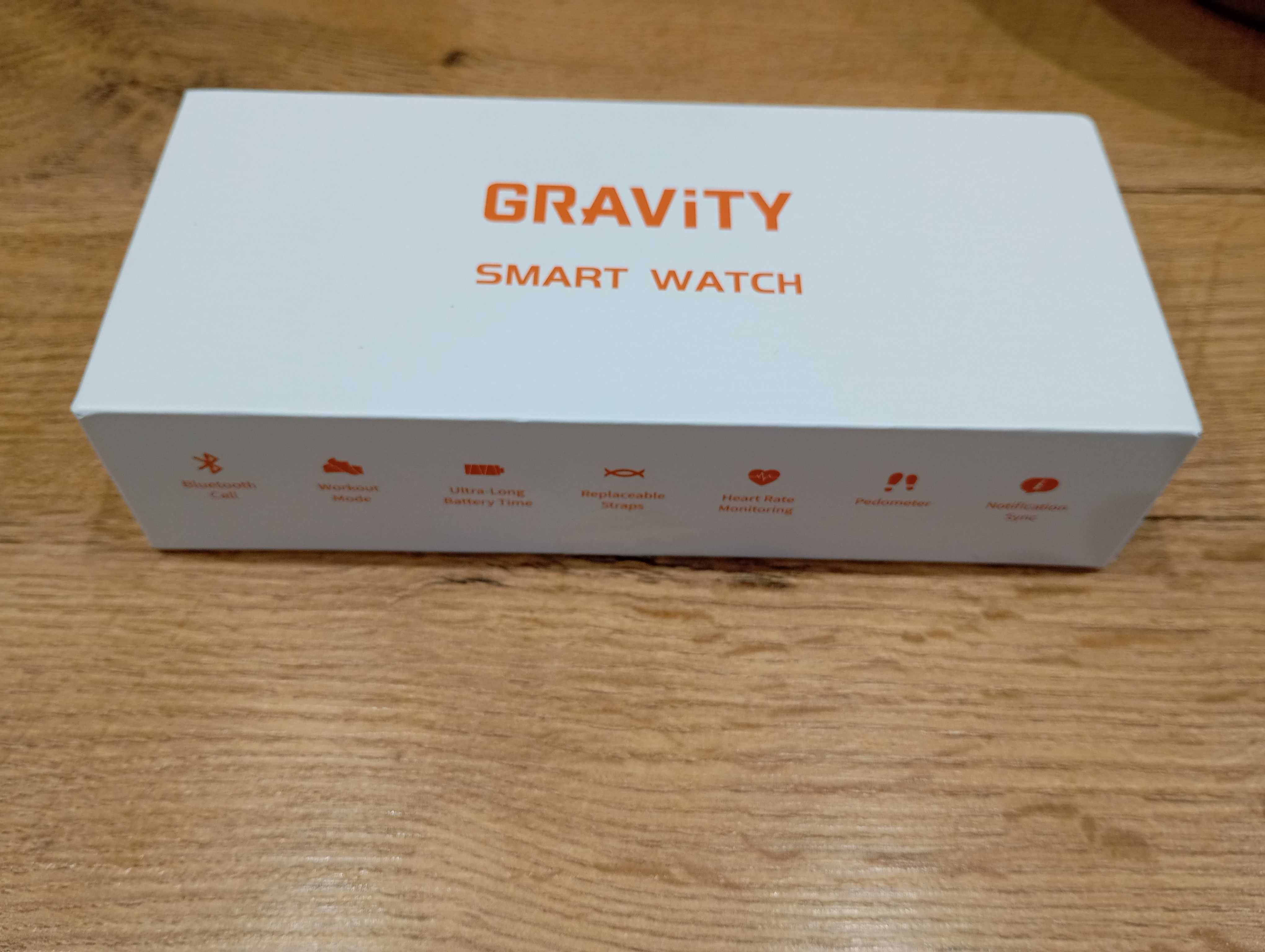 Nowy Smartwatch Gravity T20-1 bransoleta+pasek+szkło