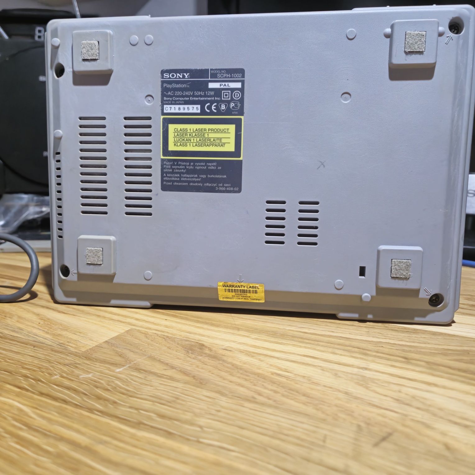 Playstation 1 scph1002 pal zestaw