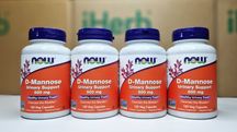 NOW Foods D-Mannose, D-манноза 500 мг 120шт, для сечовивідної системи