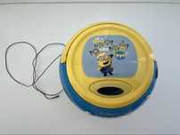 Minions Radio leitor CD portátil