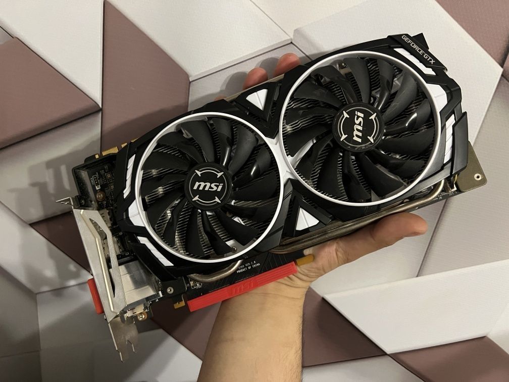Видеокарта NVIDIA MSI Armor GTX 1080 Ti 11Gb