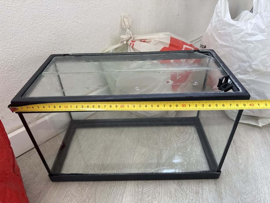 Aquario de 40cm com acessorios