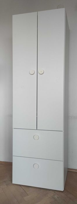 IKEA Stuva Grundlig Biała Szafa dziecięca młodzieżowa