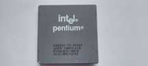 Procesor Intel Pentium 75 SX969 CPU 75MHz. Ceramiczny. Rzadki. Vintage