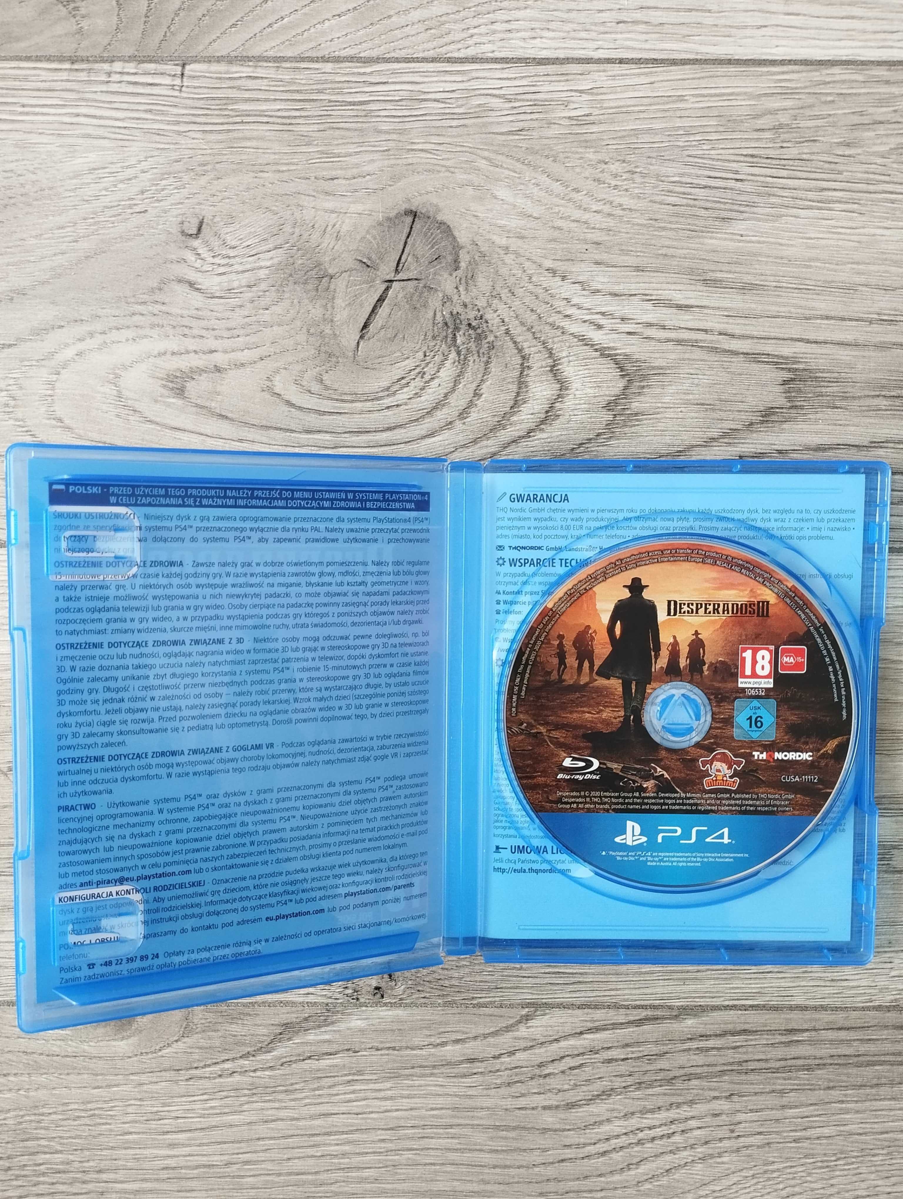 Gra Desperados 3 Polska Wersja PS4/PS5 Playstation