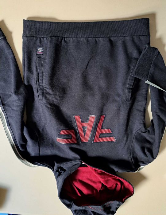 Fato treino azul escuro/bordeaux, menino, 8 anos, Mayoral