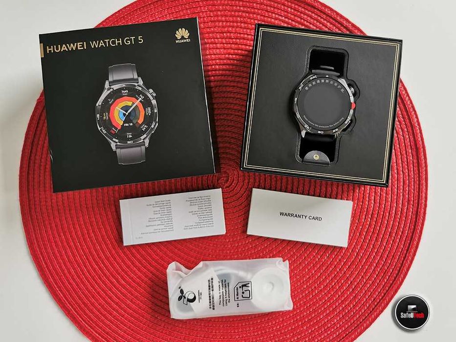 NOWY Smartwatch Huawei Watch GT5 46mm ACTIVE Sport - AMOLED GPS - GWAR