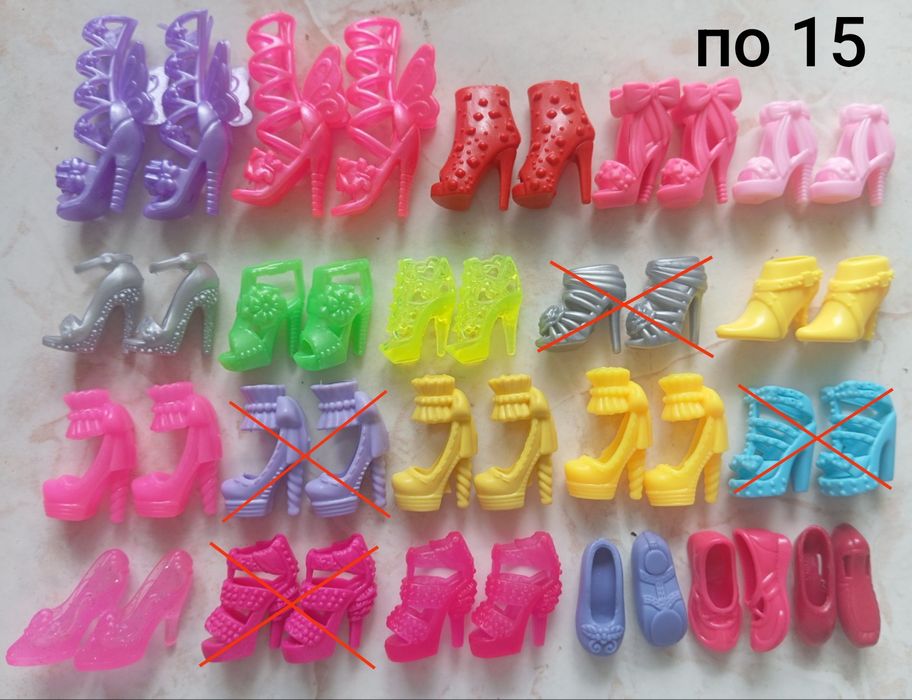 Взуття обувь сапоги для кукол барби