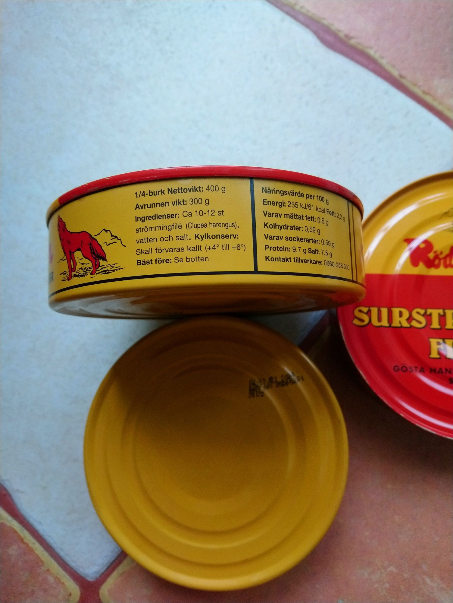 Шведський делікатес рибна консерва сюрстреммінг Surstromming Roda