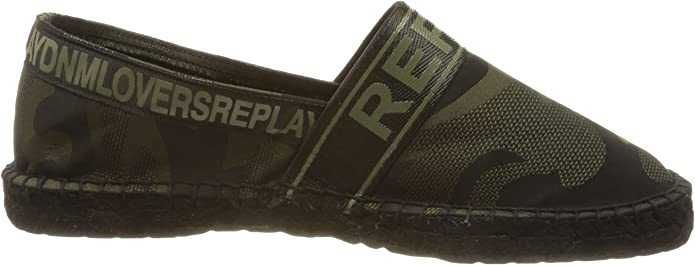 Męskie klapki espadryle Replay Cabo Camo r. 40