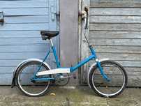 Rower PRL składak retro vintage miejski spacerowy