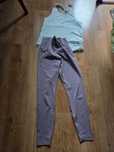 Zestaw na fitness, silownie  leginsy+ koszulka Nike rozm. S