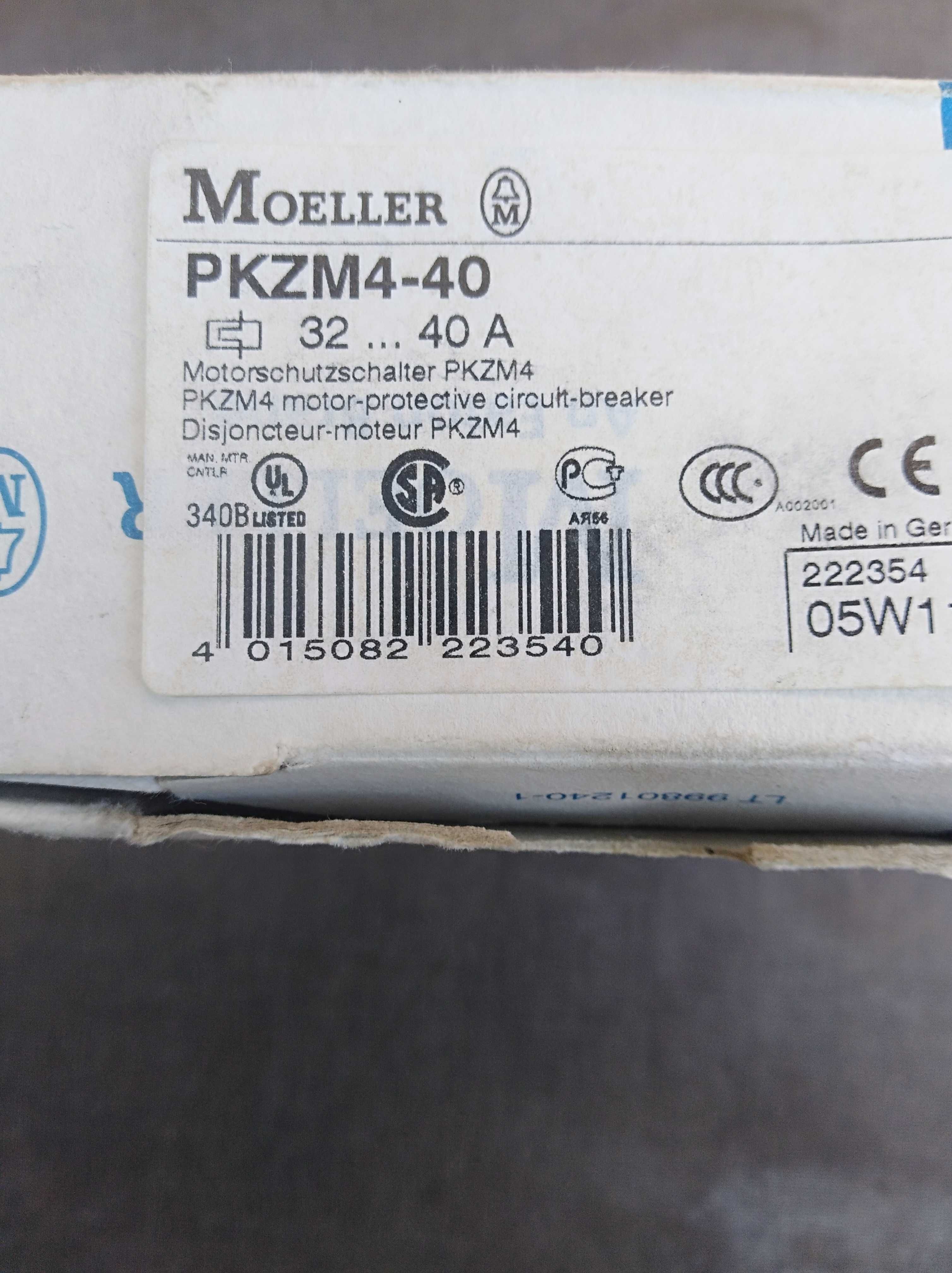 Продам Moeller PKZM4-40  32-40А.