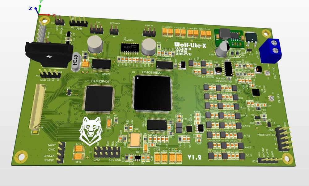 SDR Трансивер (Wolf litе)