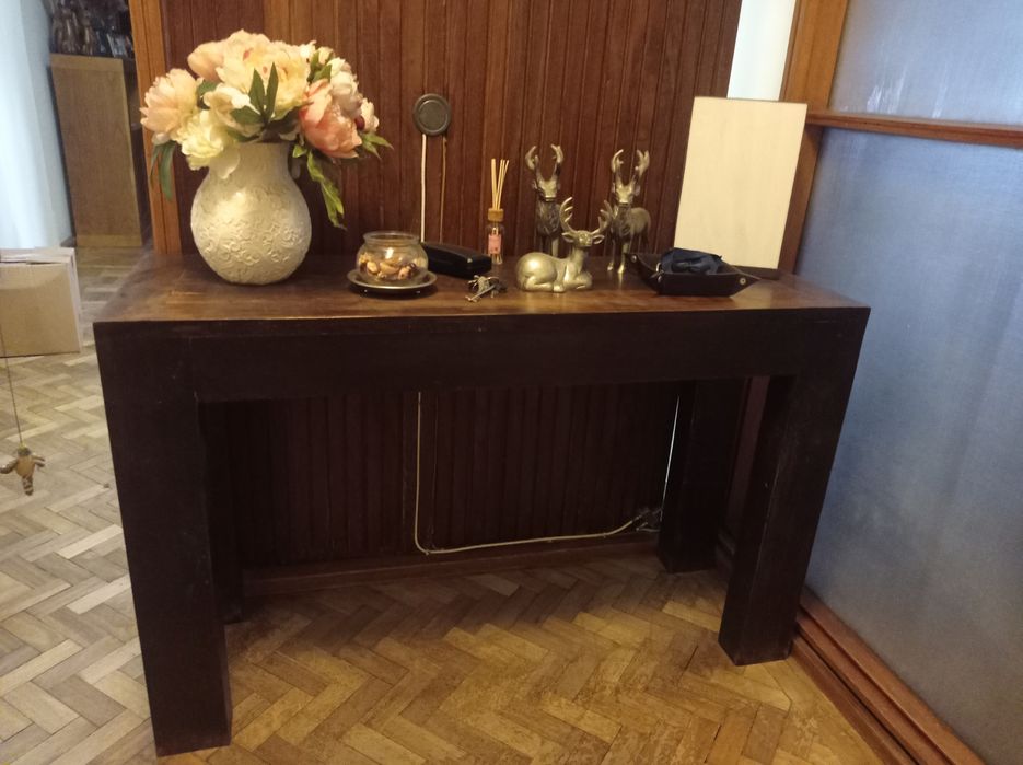 Consola madeira maciça