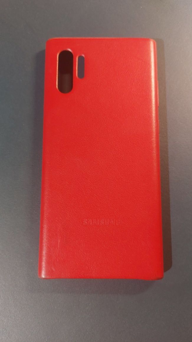 Etui do Samsung Galaxy Note 10+ czerwony oryginalny