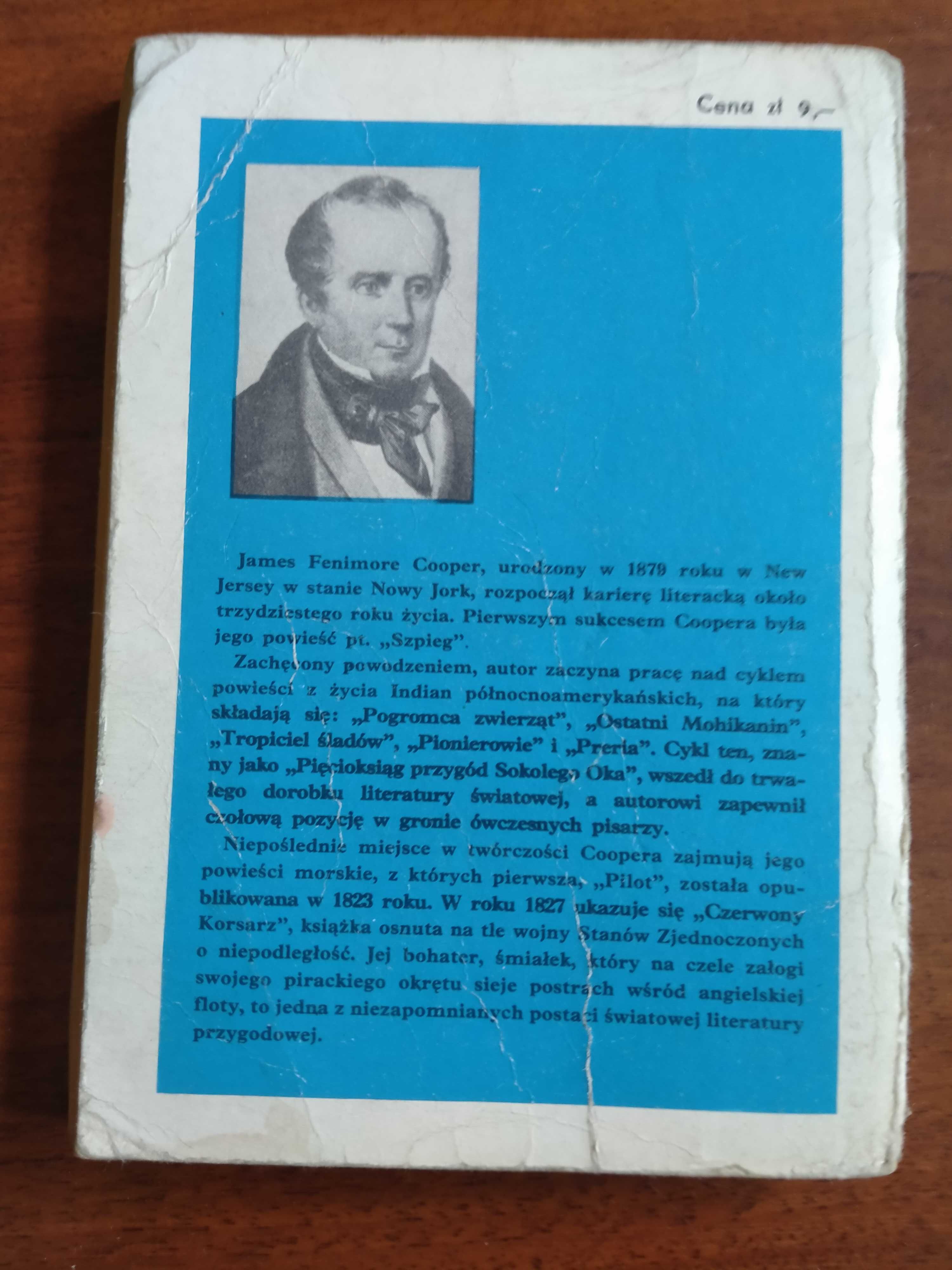 Czerwony korsarz, James Fenimore Cooper, powieść, książka, marynistyka
