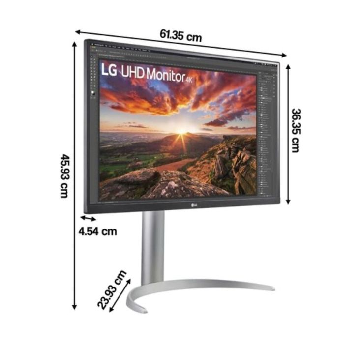 Monitor LG 27UP850K-W 27