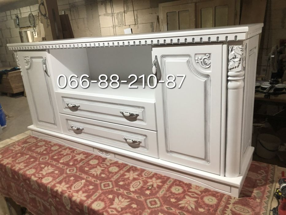 Комоди,  приліжкові тумба, шафа з натурального дерева бук