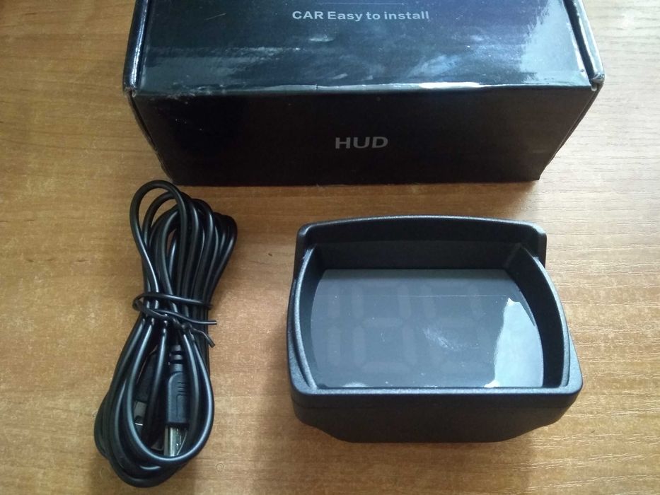 Prędkościomierz GPS na USB Wyświetlacz LED KMH HUD Quad Motor Nowy