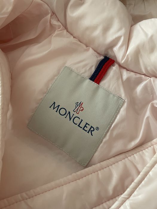 Детский зимний пуховой комбинезон Moncler 12-18м 80см