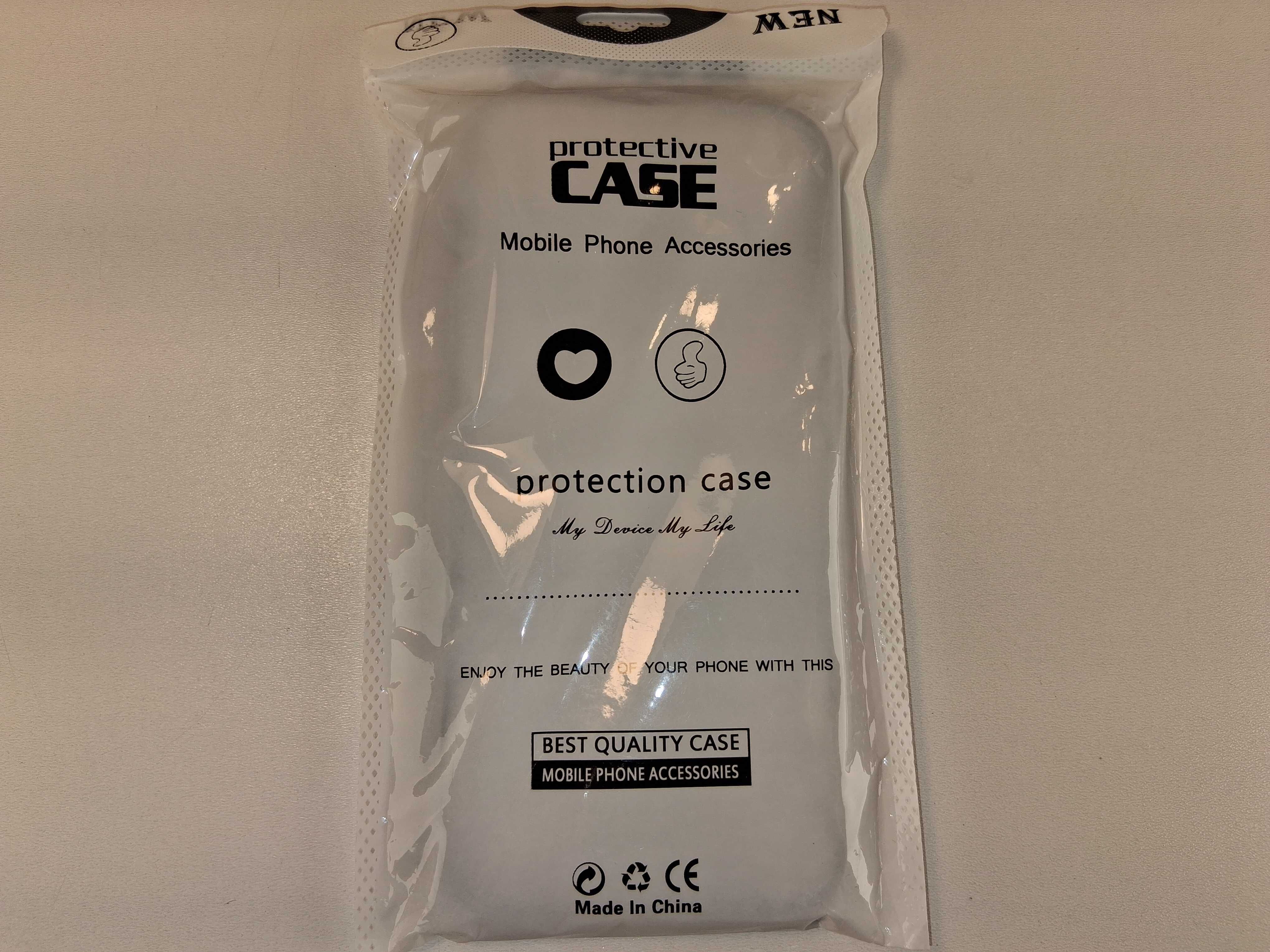 E093 Etui Ochronne na iPhone 15 Plus Fioletowe Nowe Pokrowiec CASE