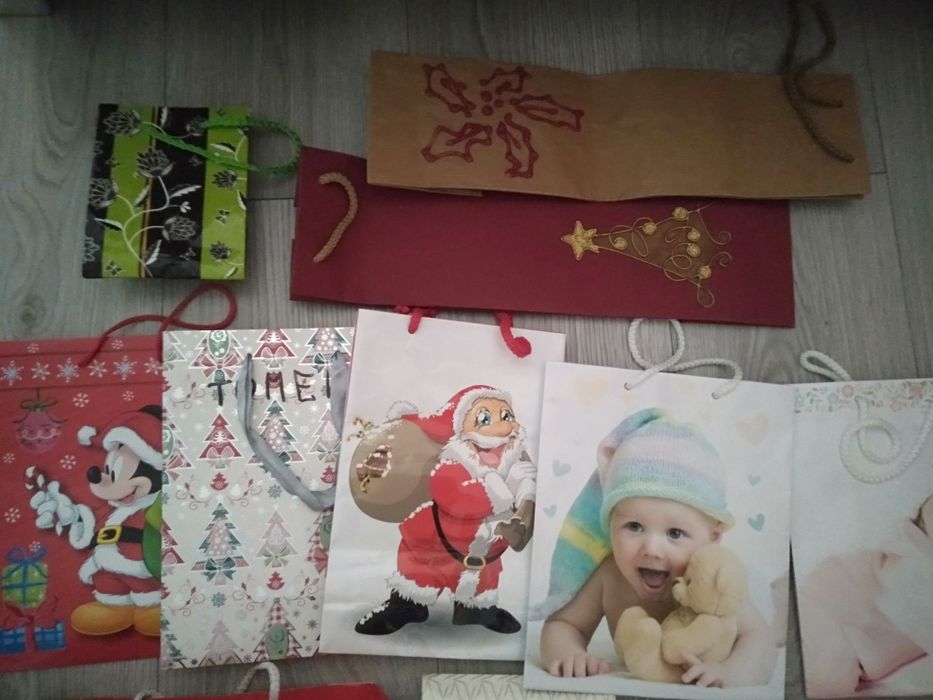 Torebki prezentowe mix, duże i małe