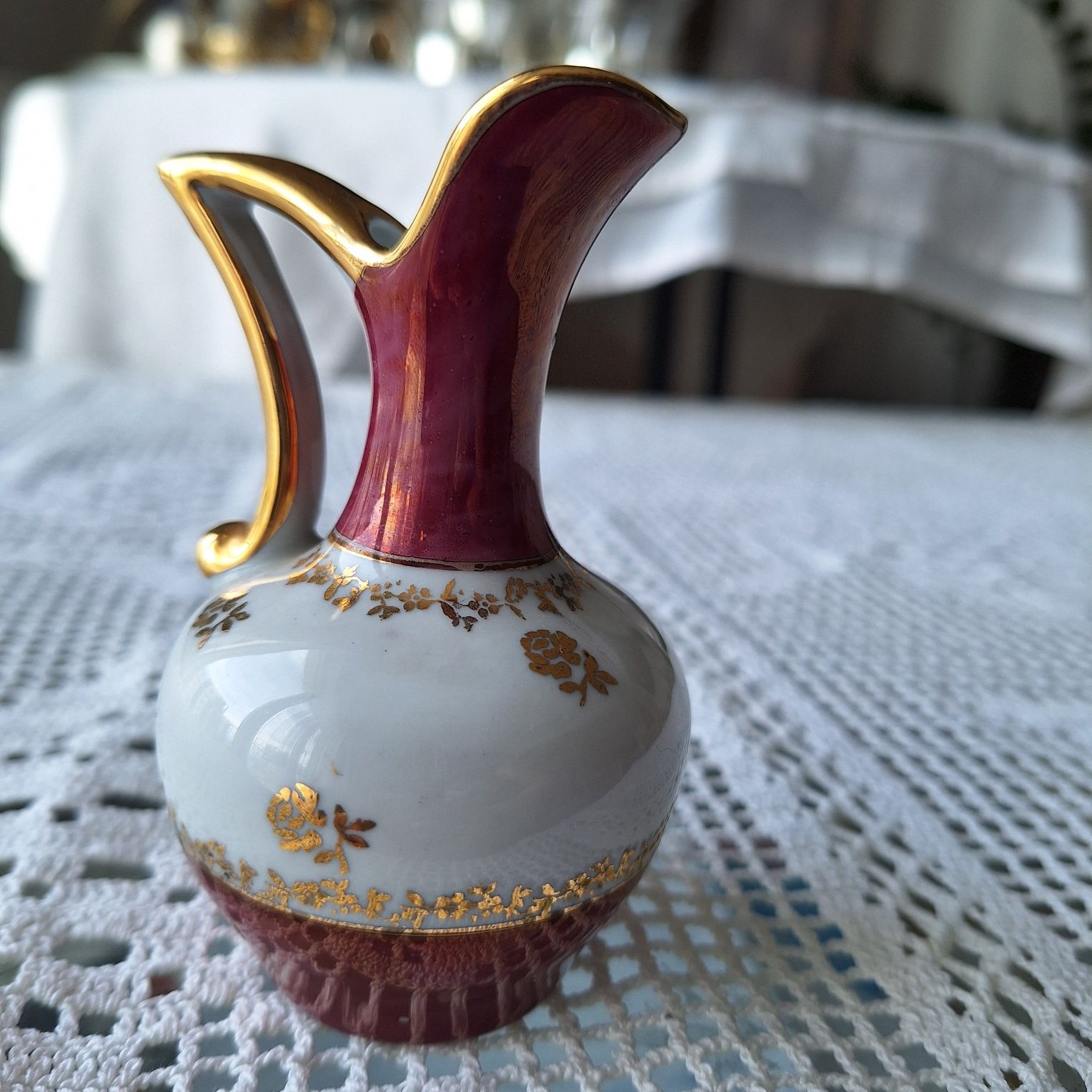Mini wazonik porcelanowy Francja
