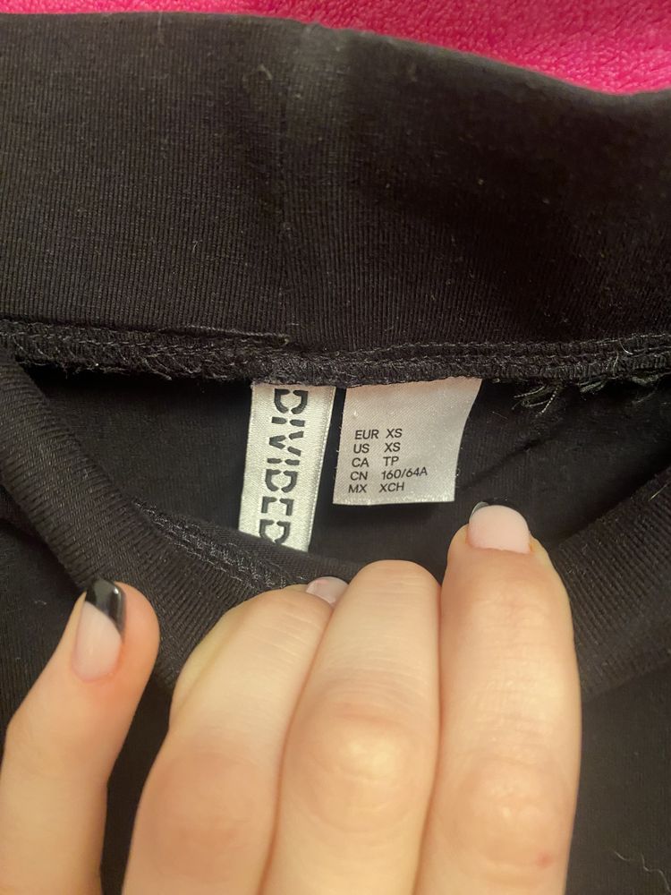 Spodniczka czarna H&M