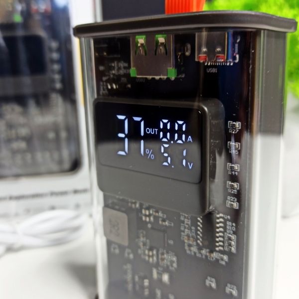 Мощный PD Power Bank 20000 mAh с LED индикатором
