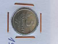 Moneta 5 groszy 1962 rok