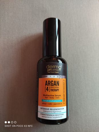 Dermo Pharma Argan 4 Therapy multiaktywne serum do włosów 50ml