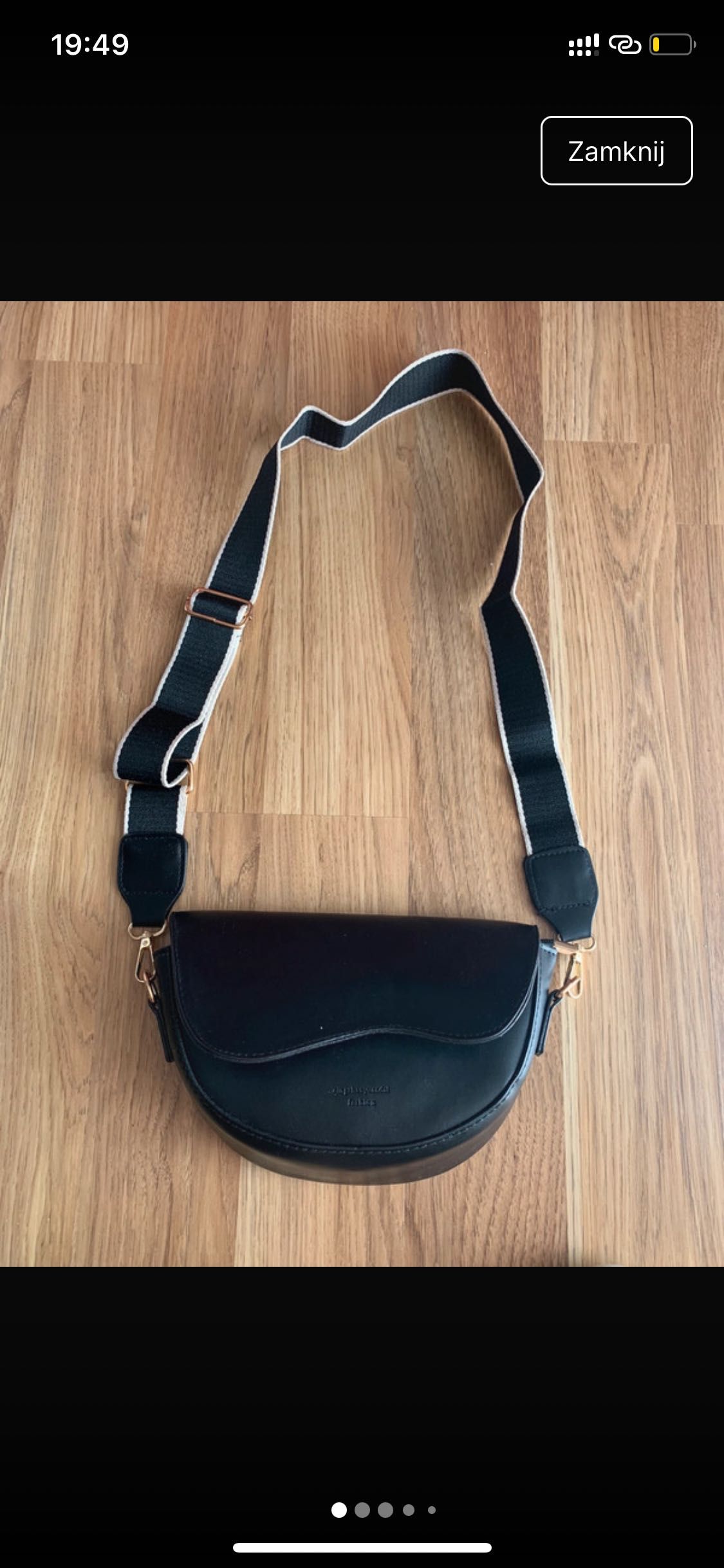 torebka crossbody z dwoma paskami

Nowy