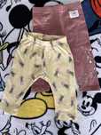 Bawełniane legginsy niemowlęce 68 zestaw Name It