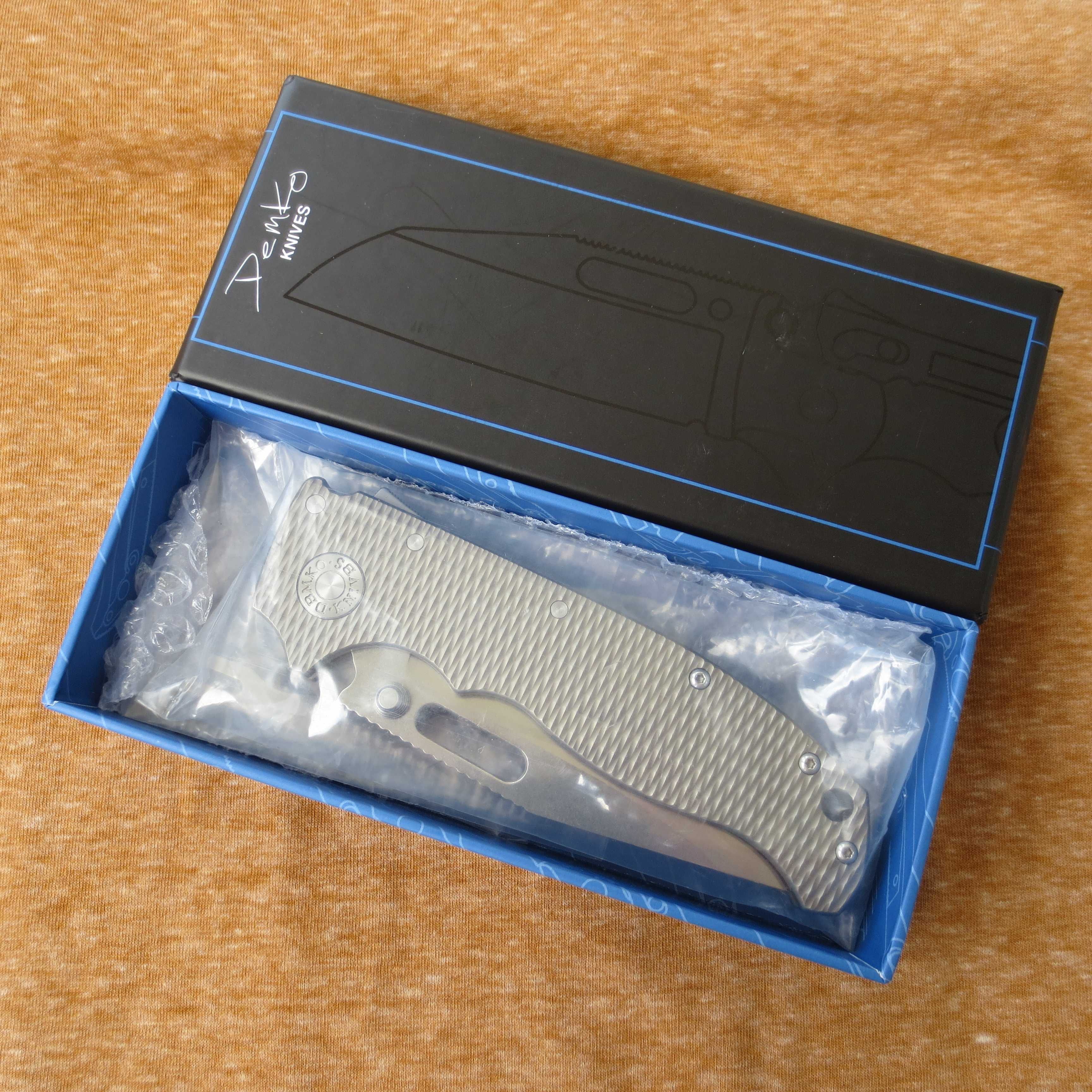 Нож Demko Knives AD20S Titanium