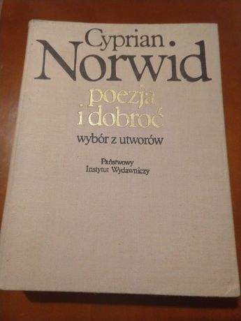 Norwid Poezja i dobroć 763 strony