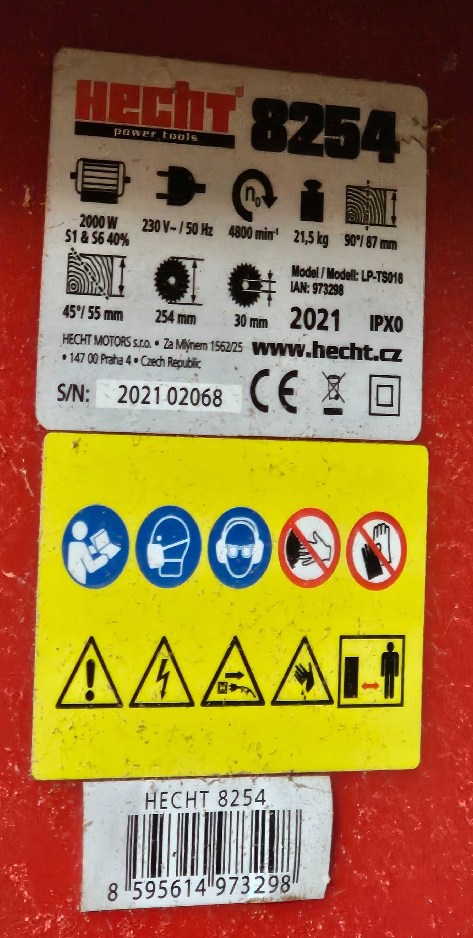 Piła stołowa/krajzega Hecht 82#54 2000W