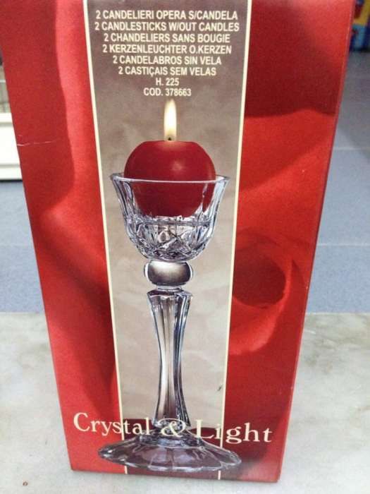 Vendo copos Cristal & Light