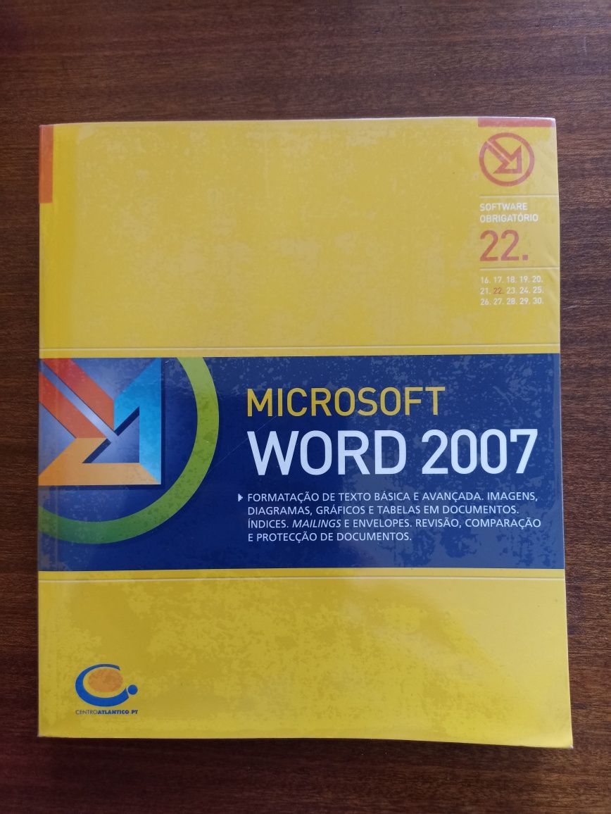 Lote 3 livros Microsoft PowerPoint 2007, Access 2007 e Word 2007