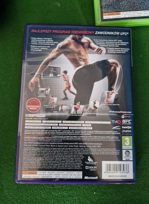 UFC Trainer kinect xbox 360 fitness