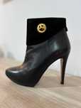 Botins Cavalinho Pretos/ Usados 2 vezes / Número 36.