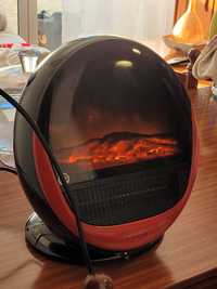 Lareira aquecedor portátil