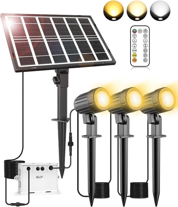 CLY reflektor solarny zewnętrzny z pilotem