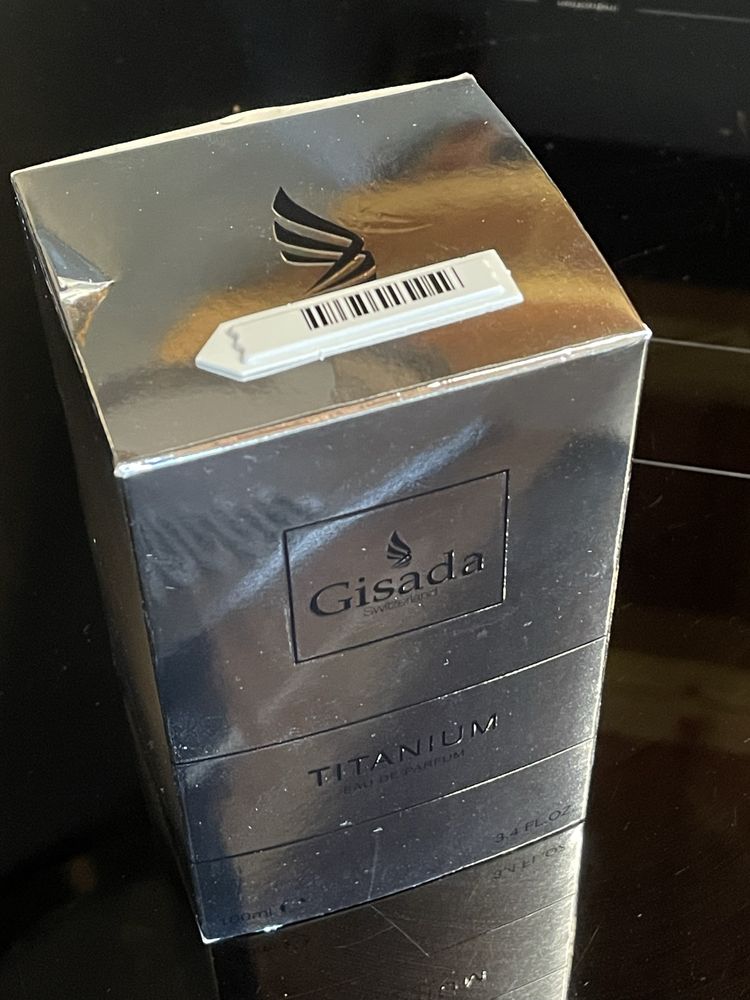 Gisada titanium 100 ml- męskie, nowe, oryginalne perfumy